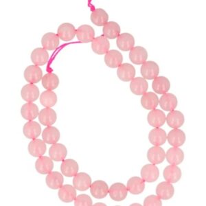 Roze kwarts kralen streng 8 mm