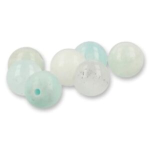 Hemimorfiet kralen 8 mm - 7 st.