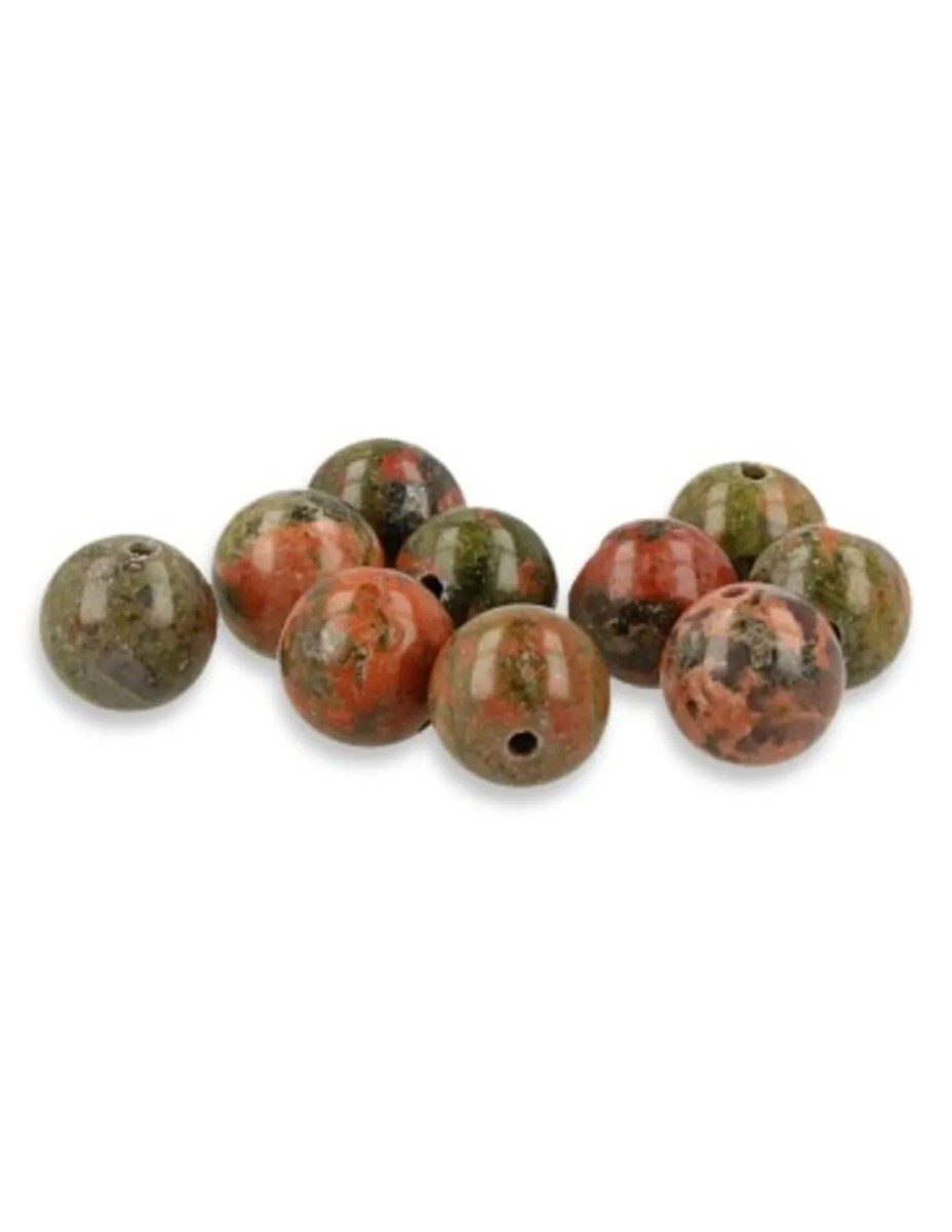 Unakiet kralen 8 mm - 10 st. - Afbeelding 3