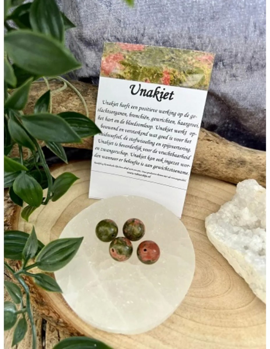 Unakiet kralen 12 mm - 4 st. - Afbeelding 5
