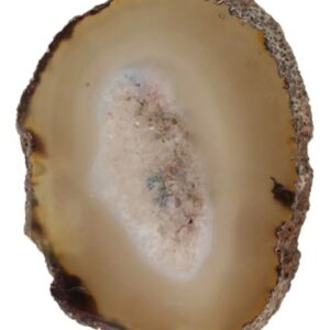 Agaatschijf natuur klein 6-10 cm