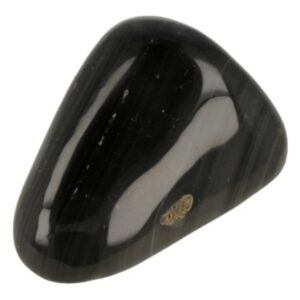 Trommelsteen Obsidiaan regenboog nr.1