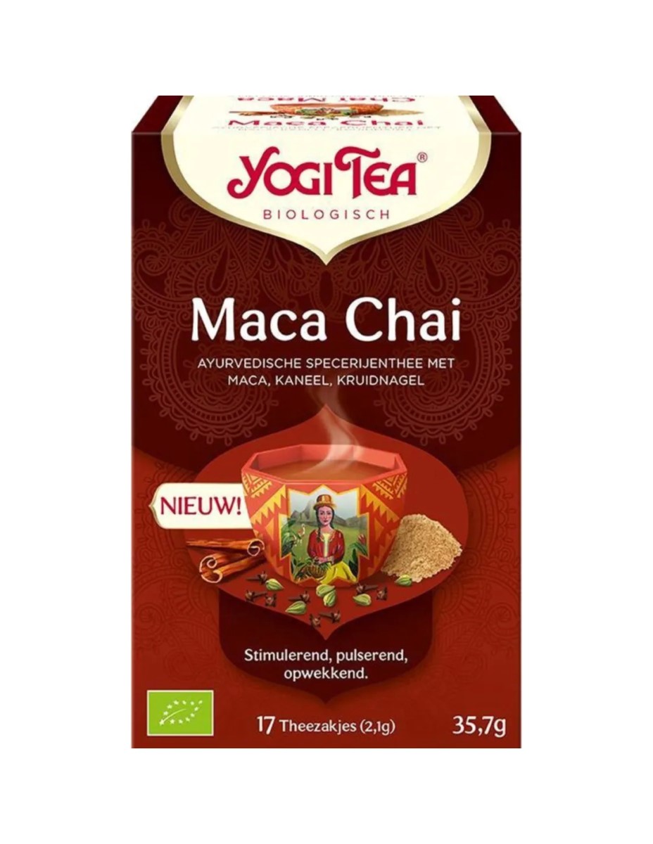Yogi Tea Maca Chai pakje