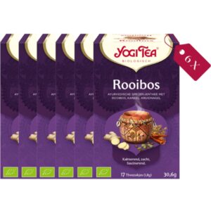 Yogi Tea Rooibos - tray: 6 stuks