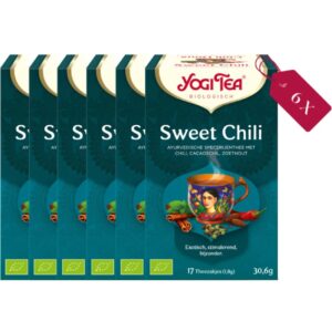 Yogi Tea Sweet Chili - tray: 6 stuks