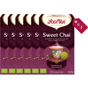 Yogi Tea Sweet Chai - tray: 6 stuks