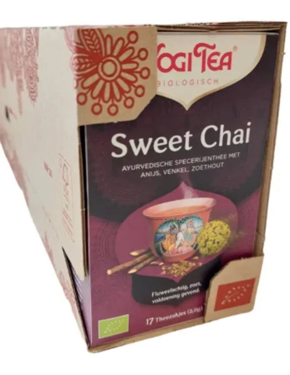 Yogi Tea Sweet Chai - tray: 6 stuks - Afbeelding 2