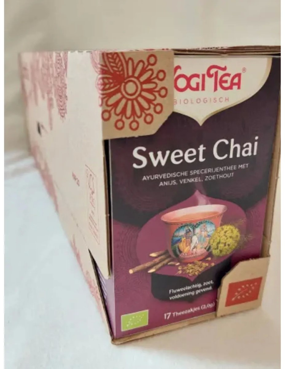 Yogi Tea Sweet Chai - tray: 6 stuks - Afbeelding 3