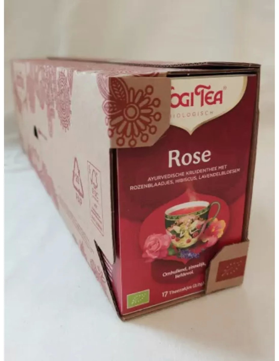 Yogi Tea Rose - tray: 6 stuks - Afbeelding 3