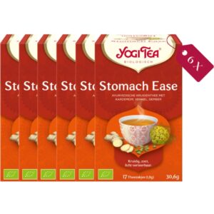 Yogi Tea Stomach Ease - tray: 6 stuks