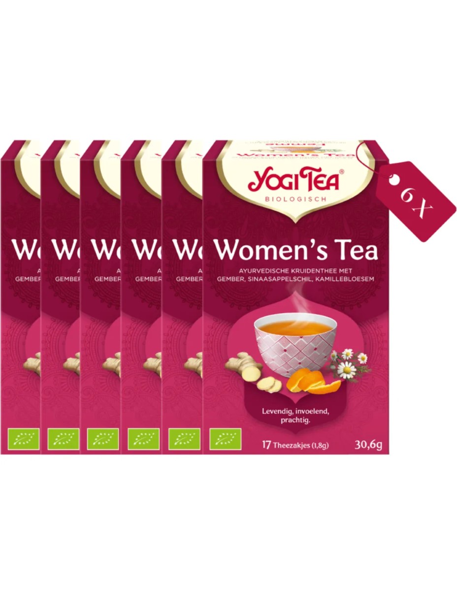 Yogi Tea Women's Tea - tray: 6 stuks