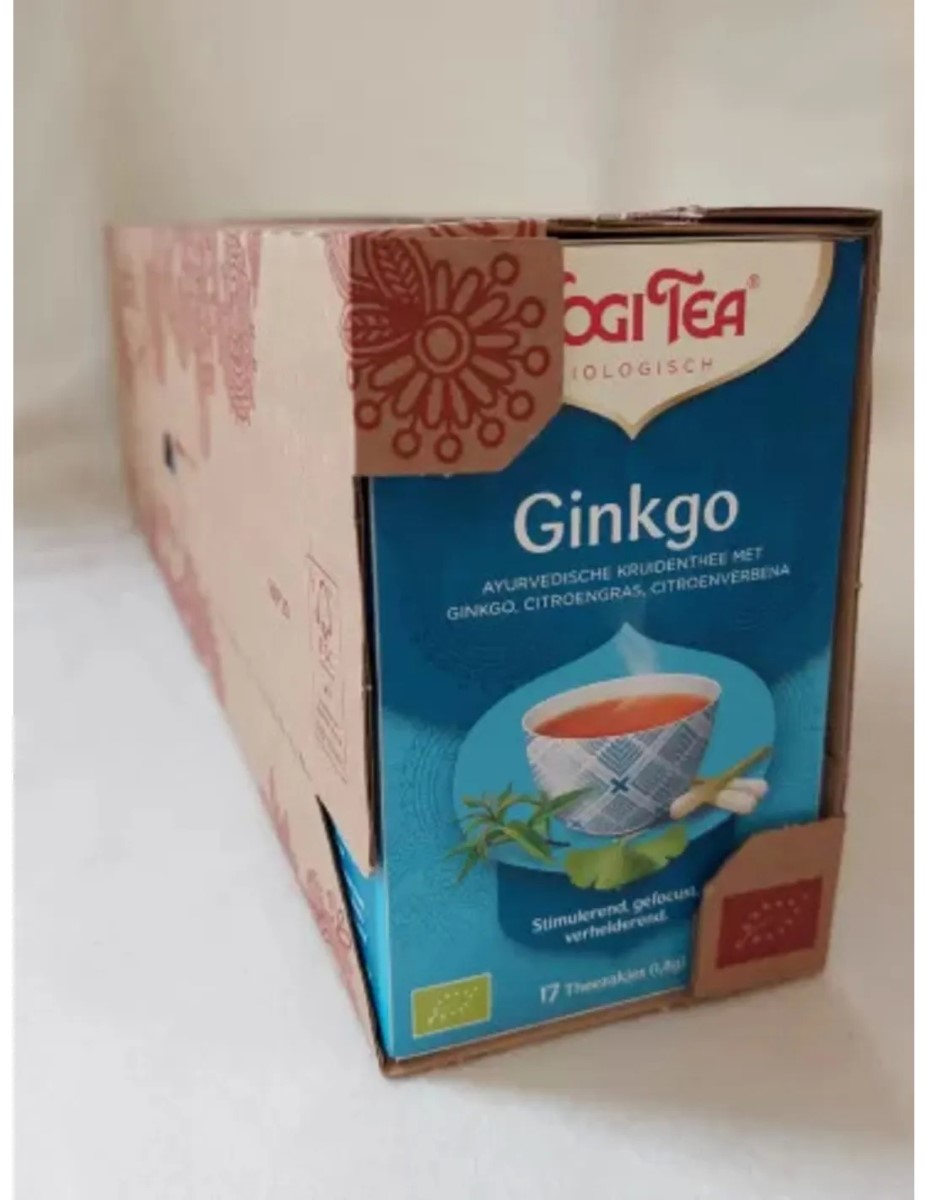 Yogi Tea Ginkgo - tray: 6 stuks - Afbeelding 3