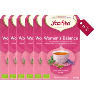 Yogi Tea Women's Balance - tray: 6 stuks