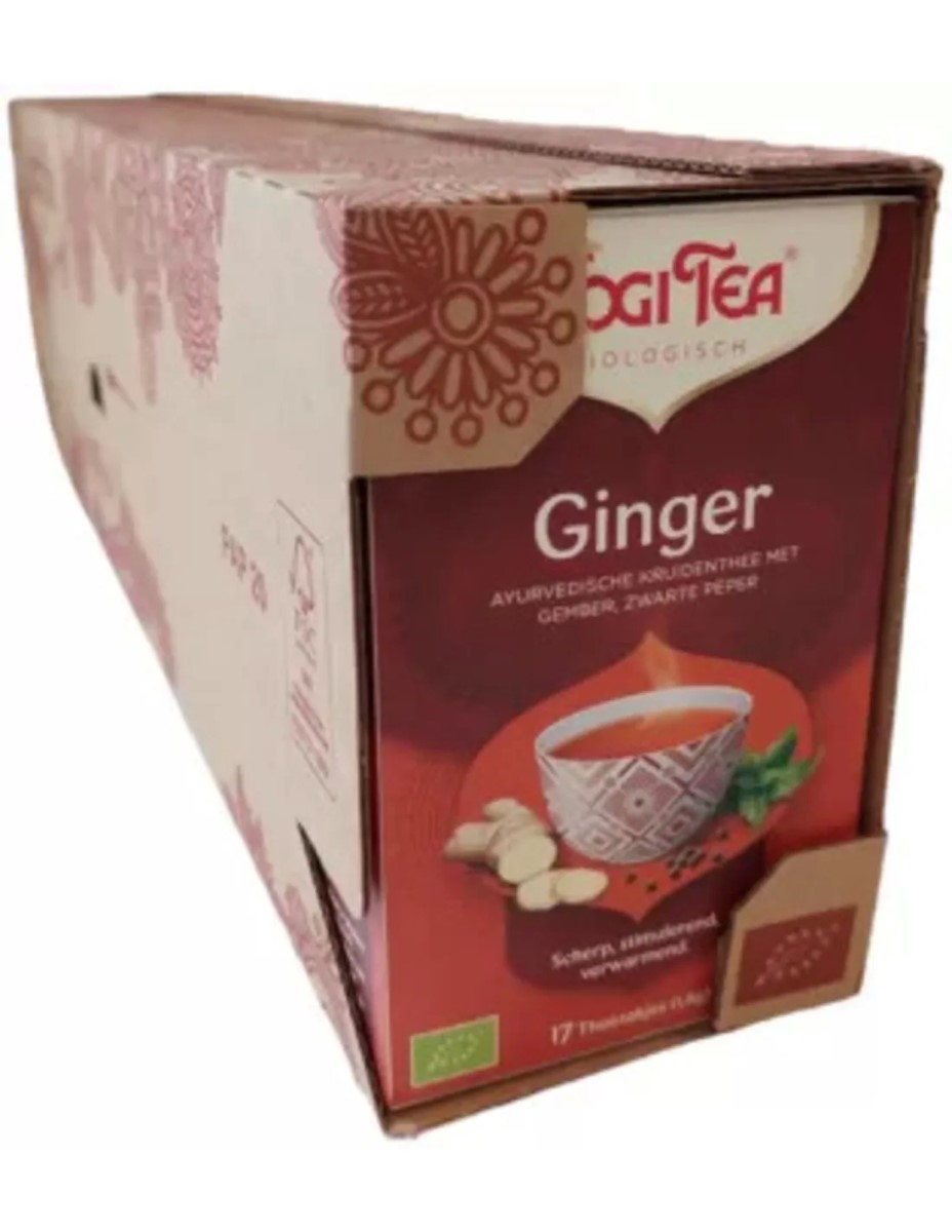 Yogi Tea Ginger - tray: 6 stuks - Afbeelding 2