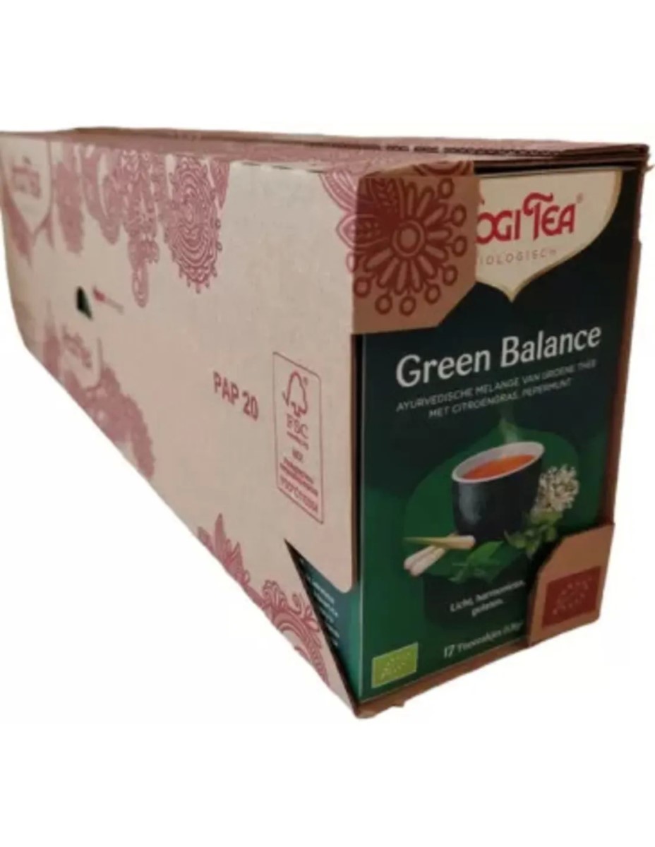 Yogi Tea Green Balance - tray: 6 stuks - Afbeelding 2