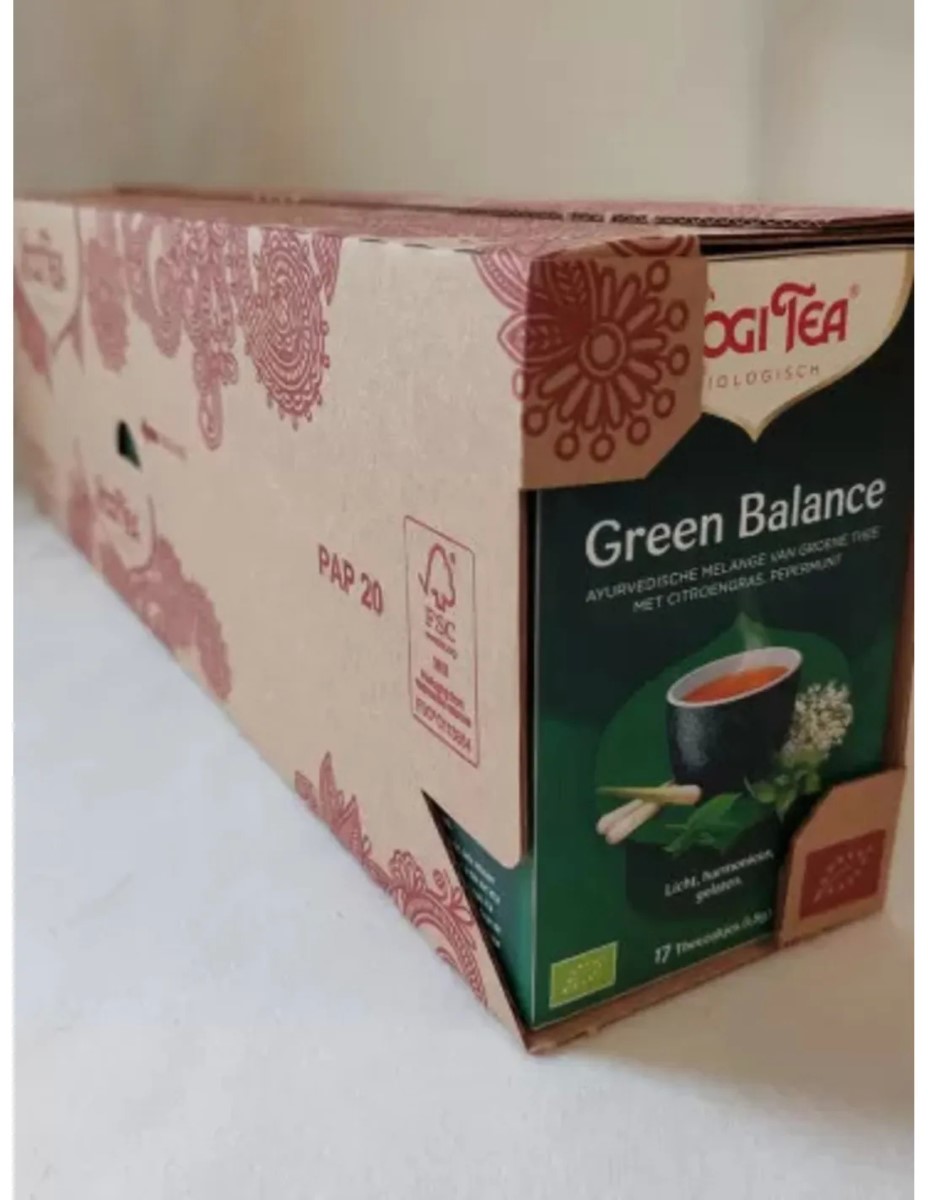 Yogi Tea Green Balance - tray: 6 stuks - Afbeelding 3