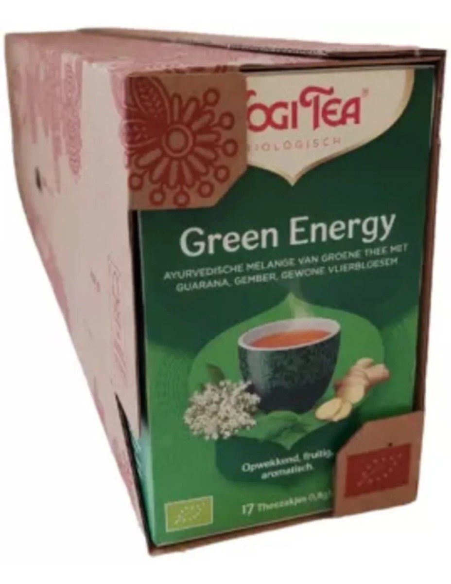 Yogi Tea Green Energy - tray: 6 stuks - Afbeelding 2
