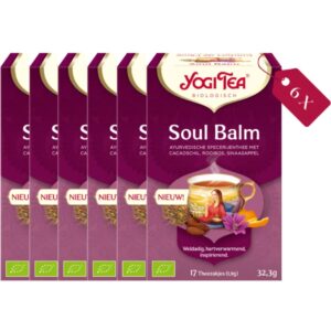 Yogi Tea Soul Balm - tray: 6 stuks