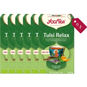 Yogi Tea Tulsi Relax - tray: 6 stuks