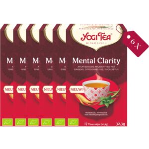 Yogi Tea Mental Clarity bio - tray: 6 stuks