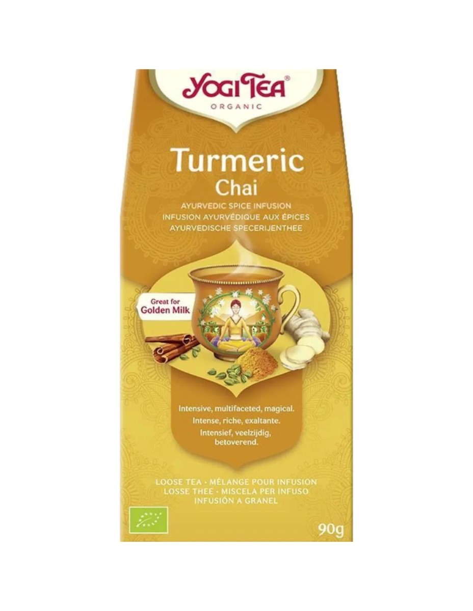 Yogi Tea Turmeric Chai losse thee tray: 8 stuks - Afbeelding 2