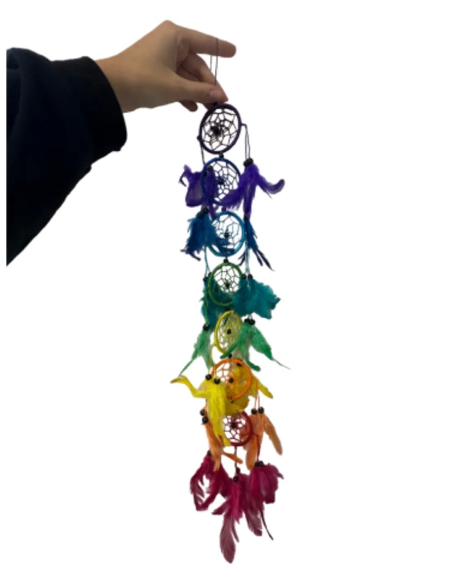 Dromenvanger 9cm 7 chakras - 75cm Lengte - Afbeelding 2