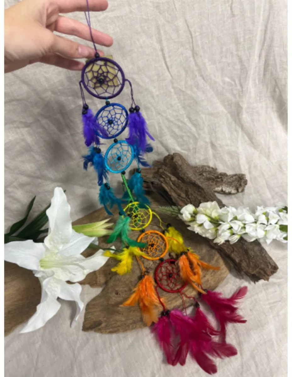Dromenvanger 9cm 7 chakras - 75cm Lengte - Afbeelding 3
