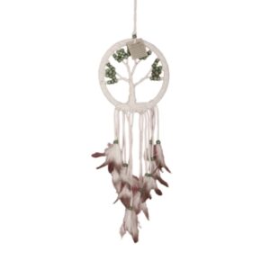 Dromenvanger Tree of life 17 cm groene kralen