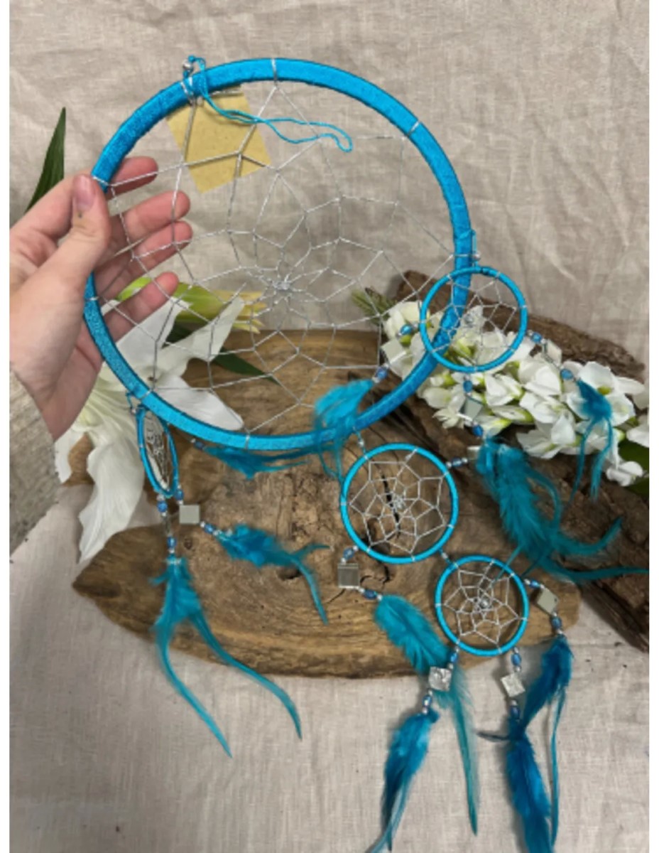 Dromenvanger spiegel 22CM - Turquoise - Afbeelding 2