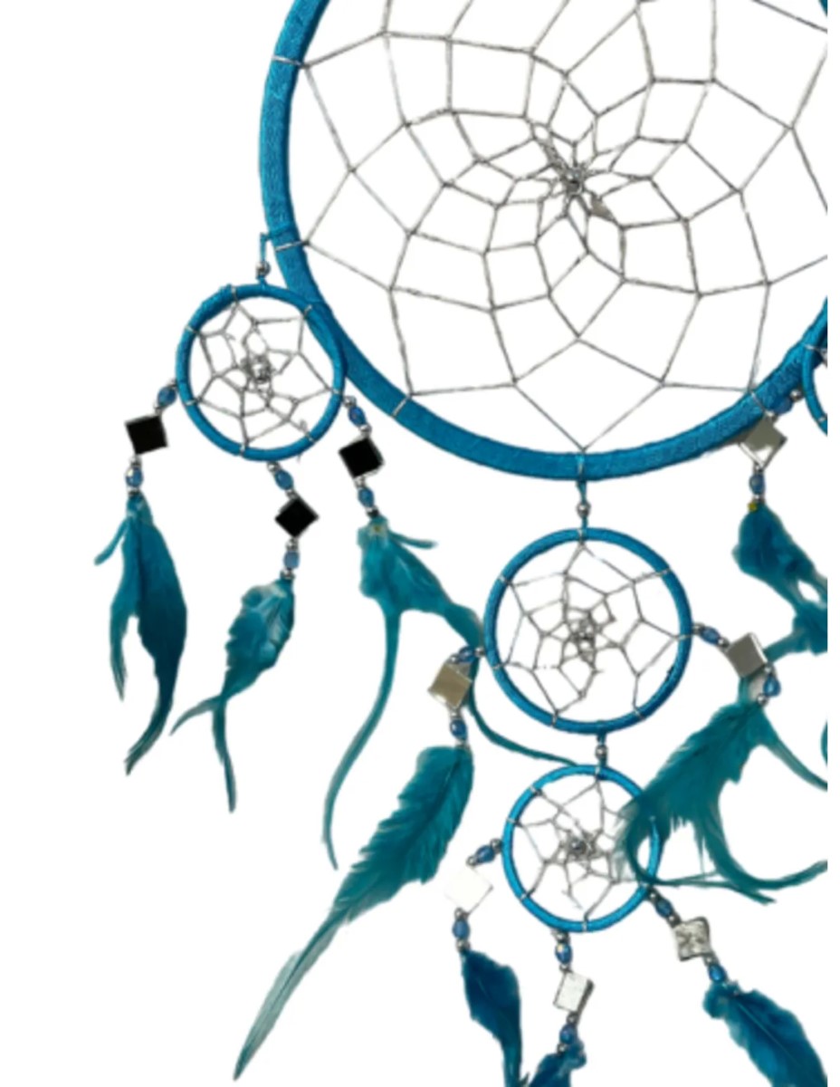 Dromenvanger spiegel 22CM - Turquoise - Afbeelding 3