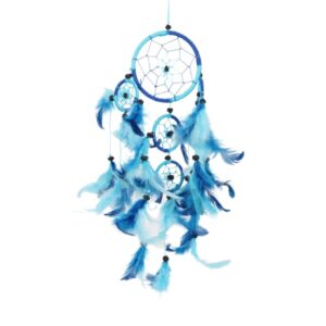 Dromenvanger 9cm blauw-turquoise