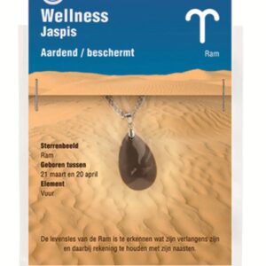 Sterrenbeeld hanger Ram (Jaspis)