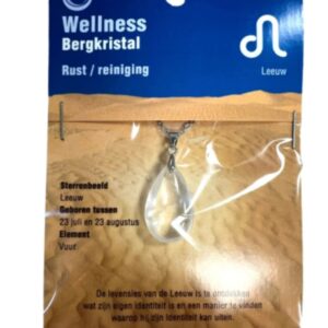 Sterrenbeeld hanger Leeuw (Bergkristal)