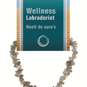 Labradoriet splitarmband + kaart