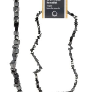 Hematiet splitketting + kaart