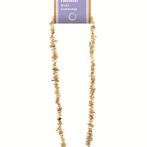 Parelmoer splitketting + kaart