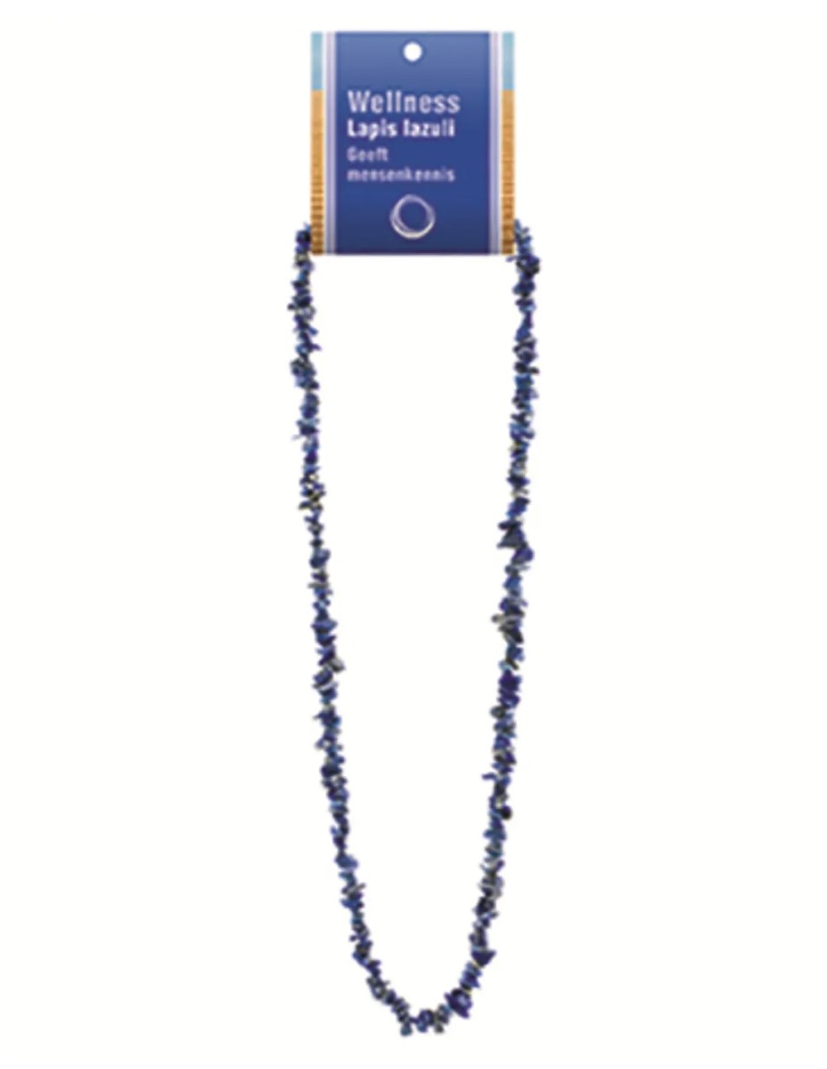 Lapis lazuli splitketting + kaart - Afbeelding 2