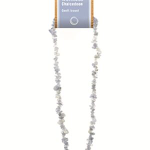 Chalcedoon splitketting + kaart