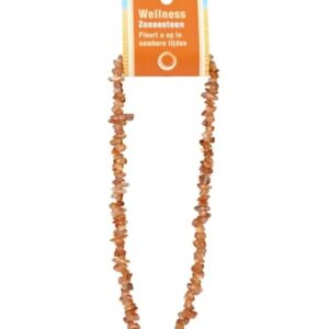 Zonnesteen splitketting + kaart