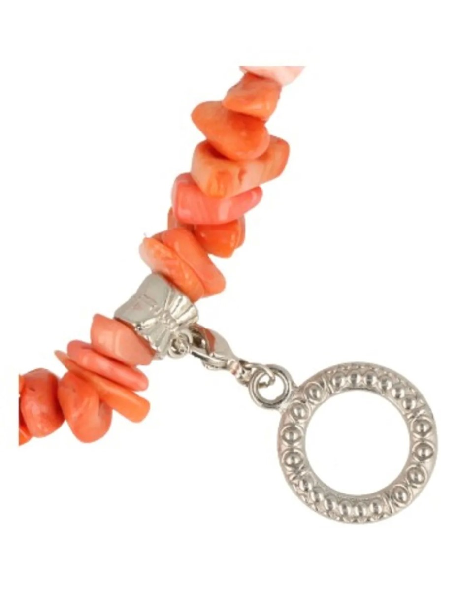 Fashion ketting Koraal licht (imitatie) - Afbeelding 3