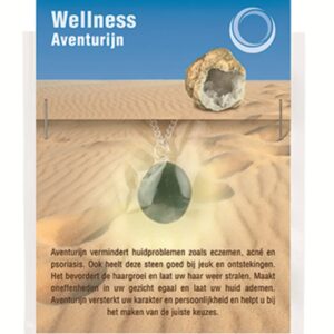 Aventurijn groen gezondheids hanger