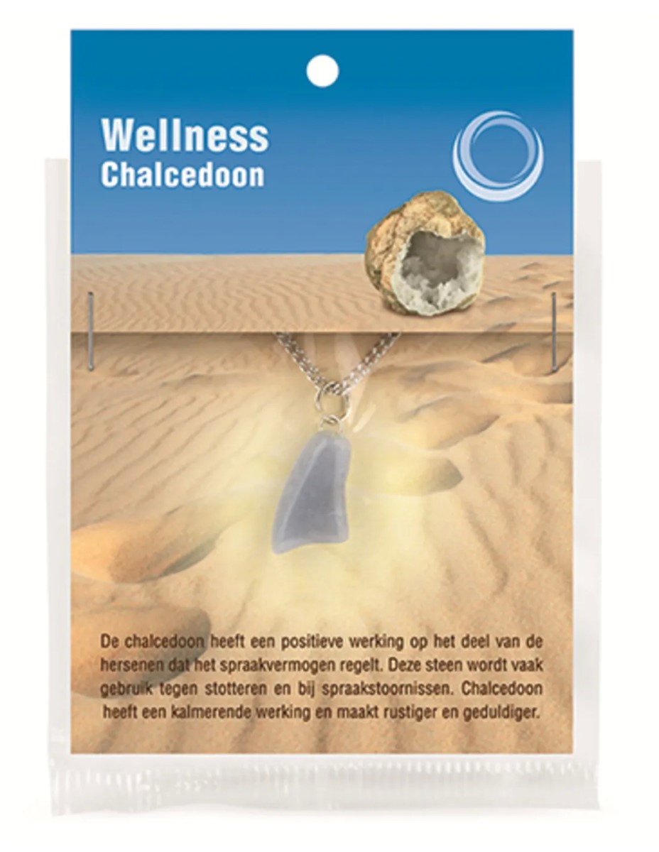 Chalcedoon gezondheids hanger - Afbeelding 2