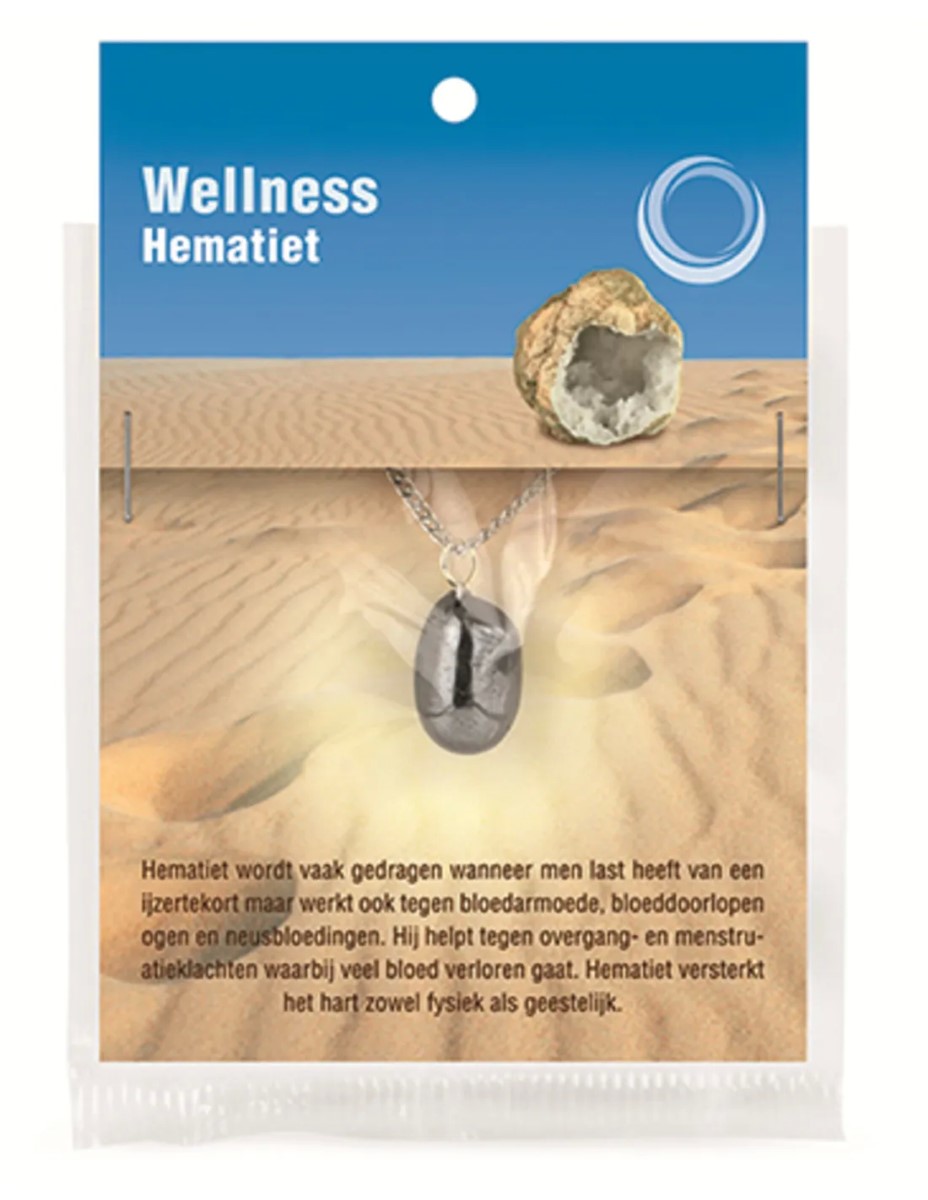 Hematiet gezondheids hanger - Afbeelding 2