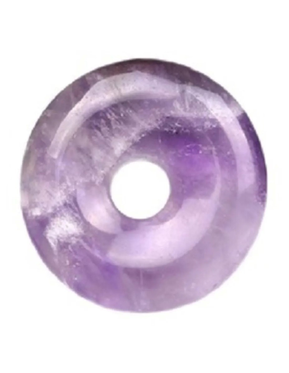 Amethist donut 30 mm - Afbeelding 3