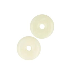 Jade Serpentijn donut 30 mm