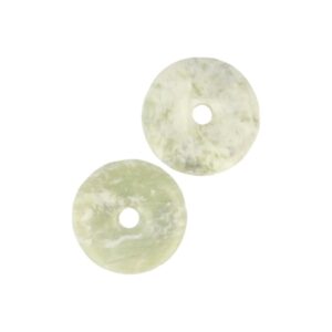 Jade Serpentijn donut 50 mm