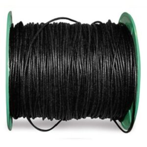 Waskoord rol 2 mm zwart