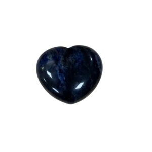 Sodaliet edelsteen hart 45 mm
