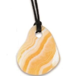 Quitarra Calciet geel - ketting