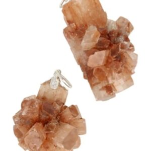 Aragoniet edelsteen hanger (gekristalliseerd)